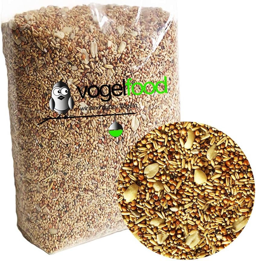 25 kg Schalenloses Streufutter Wildvogelfutter Sommerstreu Winterstreu Vogelfutter