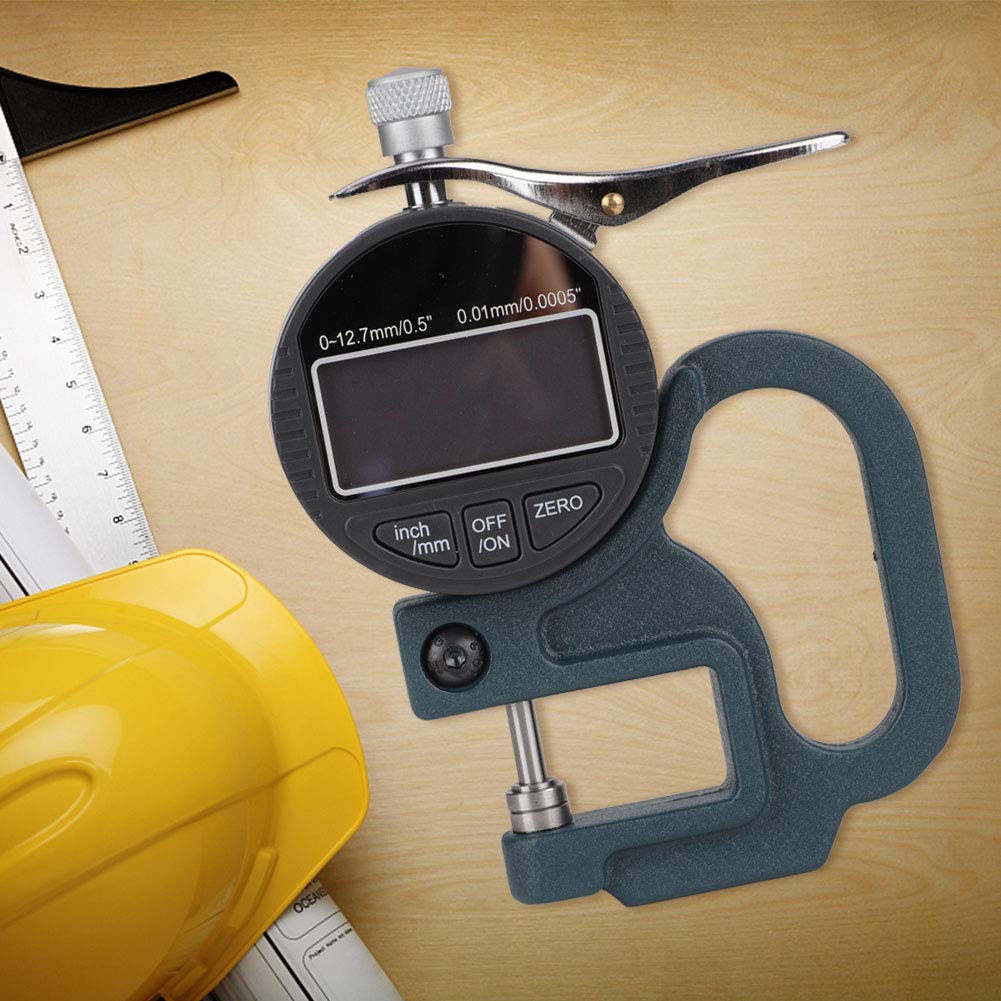 0-12,7 mm Dickenmessgerät, elektronisches Dickenmessgerät, 0,01 mm digitales Dickenmessgerät für Led