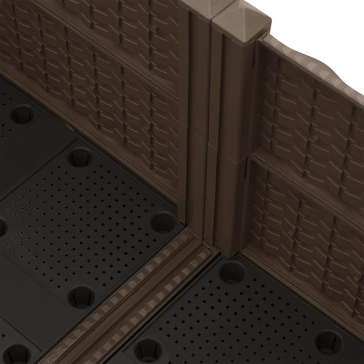 vidaXL Hochbeet Pflanzkasten Pflanzbeet Gemüsebeet Blumenbeet Blumenkasten Frühbeet Gartenbeet Pflan