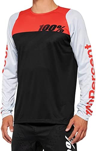 1 Unisex Long Sleeve Jersey 100% R-core Black/White Cycling (Pack of 1) S Schwarz, S Schwarz