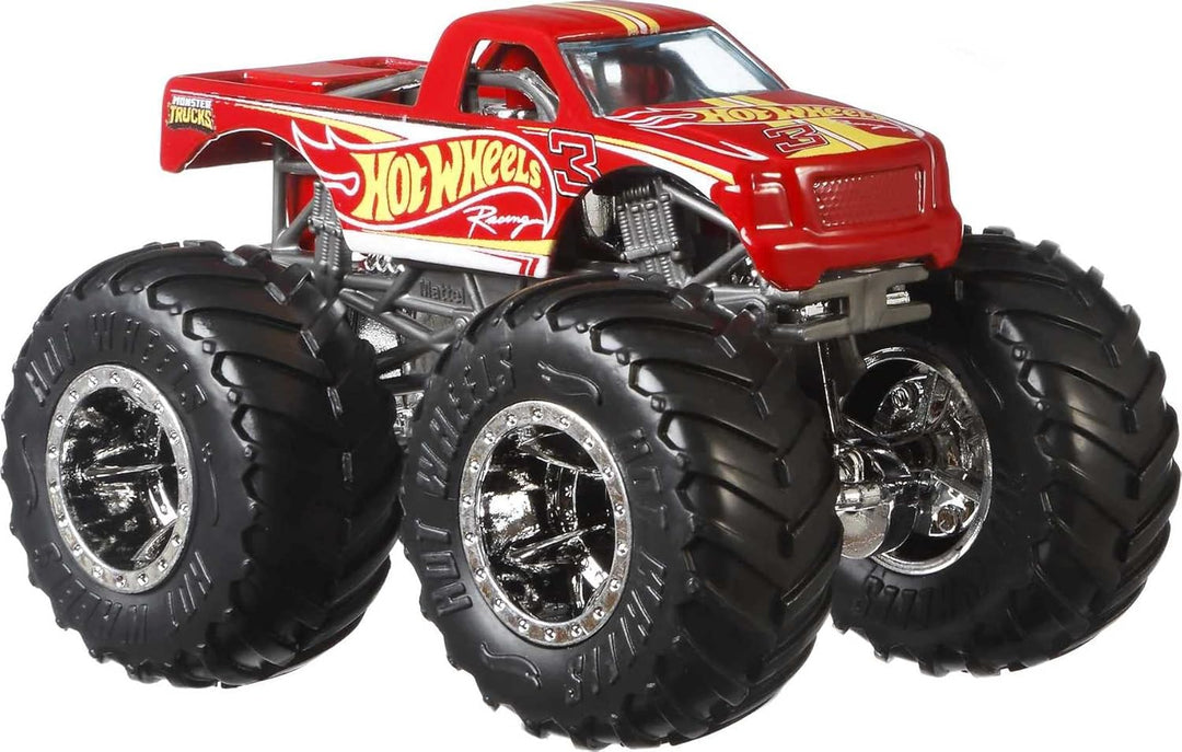 Hot Wheels GGC61 - Monster Trucks Ultimatives Chaos Die-Cast-Fahrzeuge im Massstab 1:64 12er-Pack, S