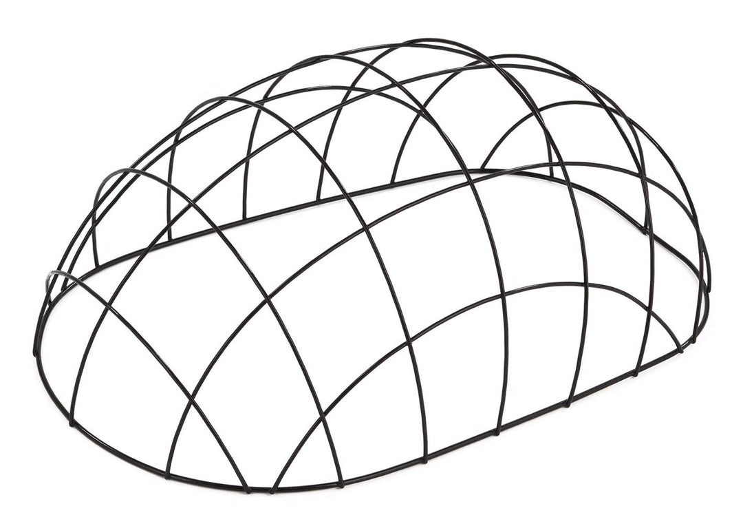 Tigana Metallgitter schwarz 55,5 x 36,5 cm Fahrradkörbe in XXL