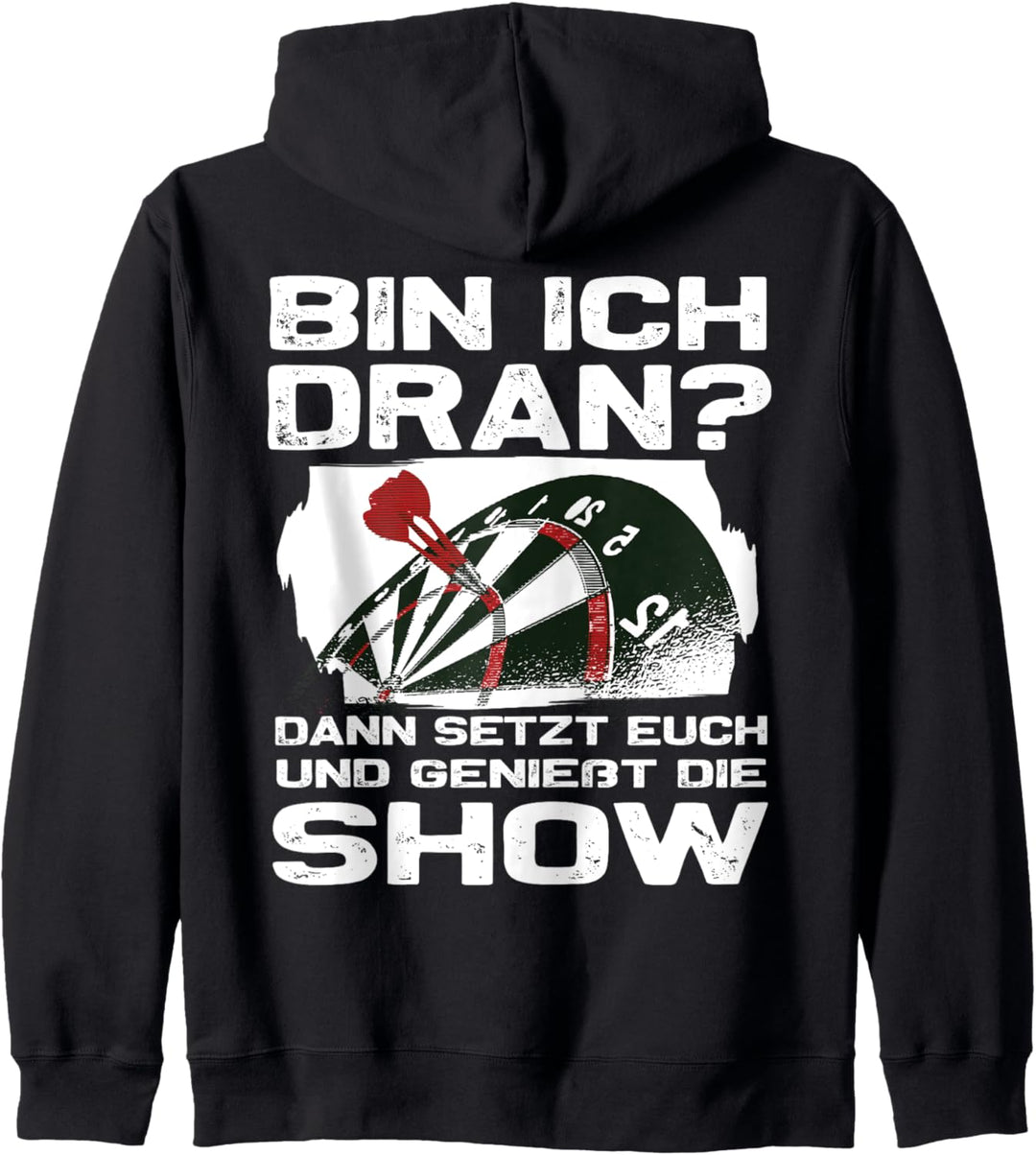 "Bin Ich dran?" Meme Dart Zubehör für Dartspieler Darts Kapuzenjacke