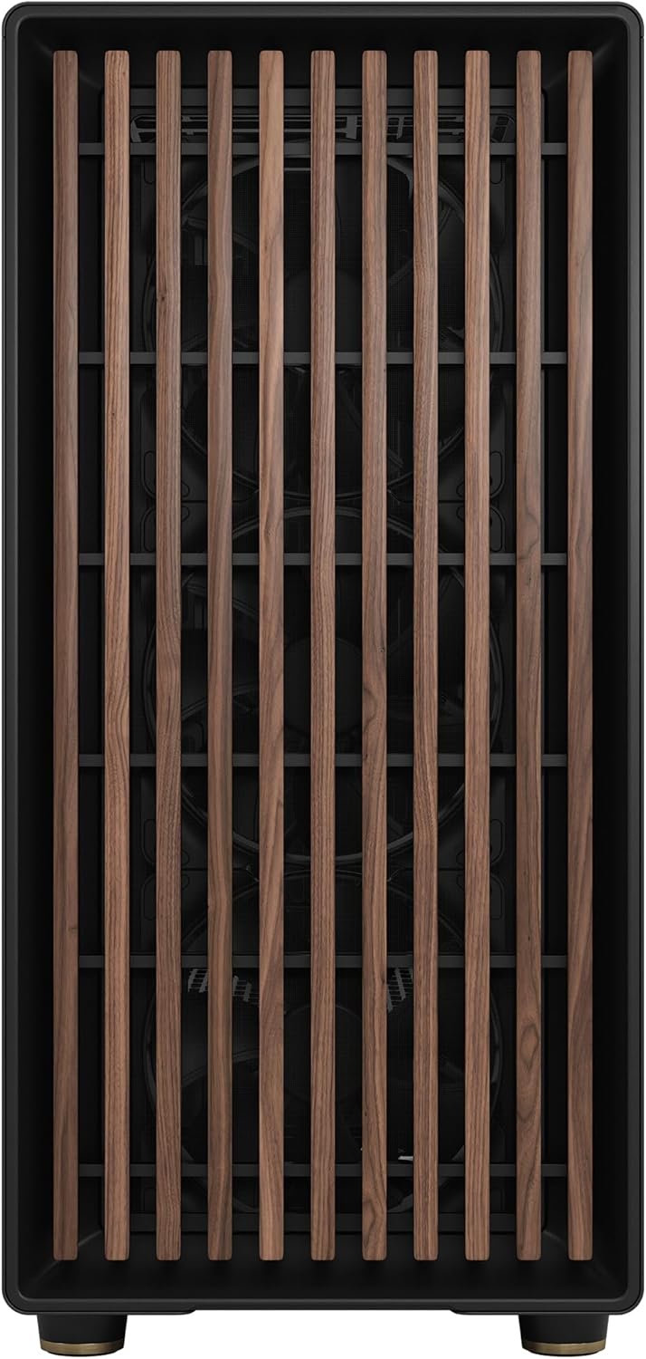 Fractal Design North XL Charcoal Black TG- Three 140mm Aspect PWM Fans Included- Type C USB- EATX Ai