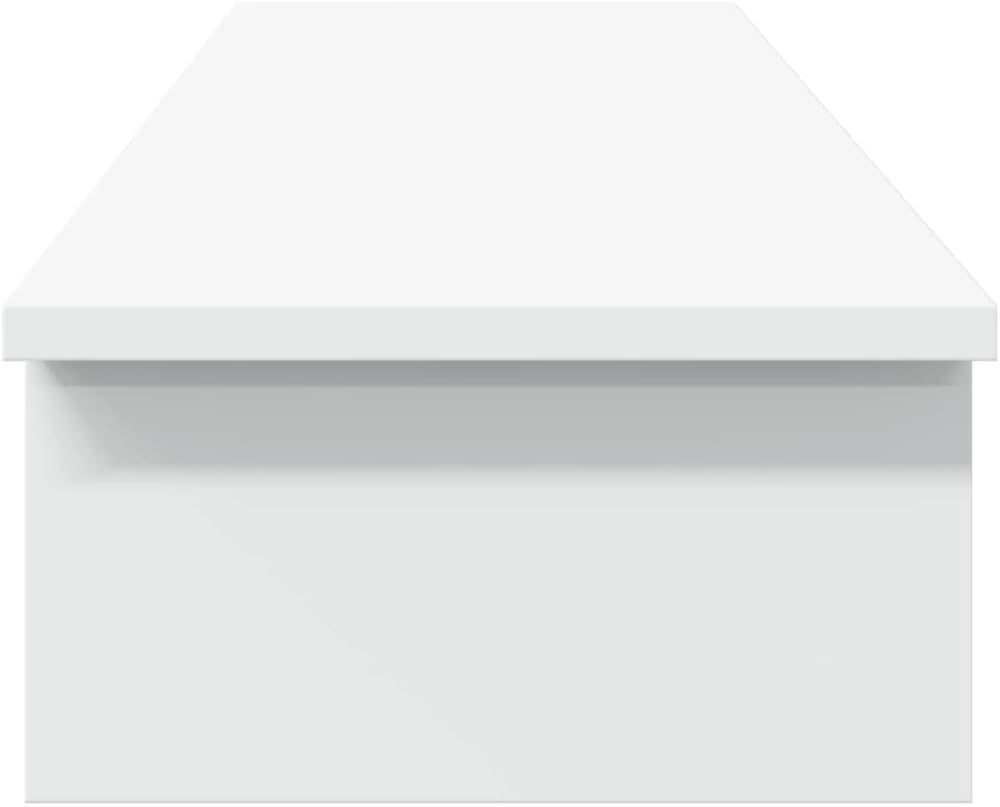 vidaXL Monitorständer, Schreibtischaufsatz für 2 Monitore, Unterbau Bildschirm Laptop Ständer, Tisch
