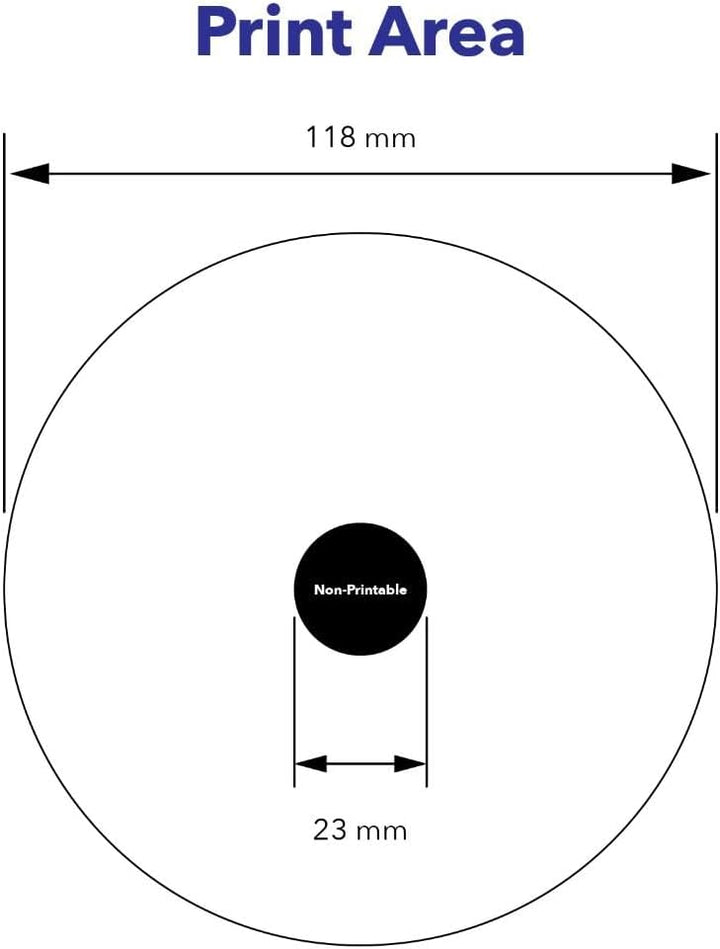 Verbatim DVD Double Layer DVD+R DL 8.5 GB / 240 min 8x, Full printable White No ID, 50 Stück in Cake