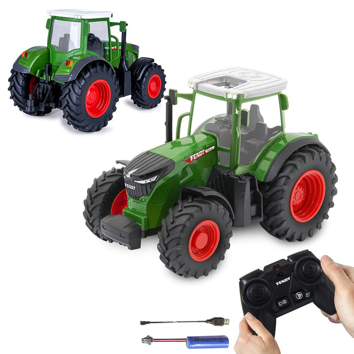 JAMARA 405340 Fendt 1050 Vario 1:24S 2,4GHz - Traktor Fendt Vario Spielzeug, Ferngesteuert RC Trakto