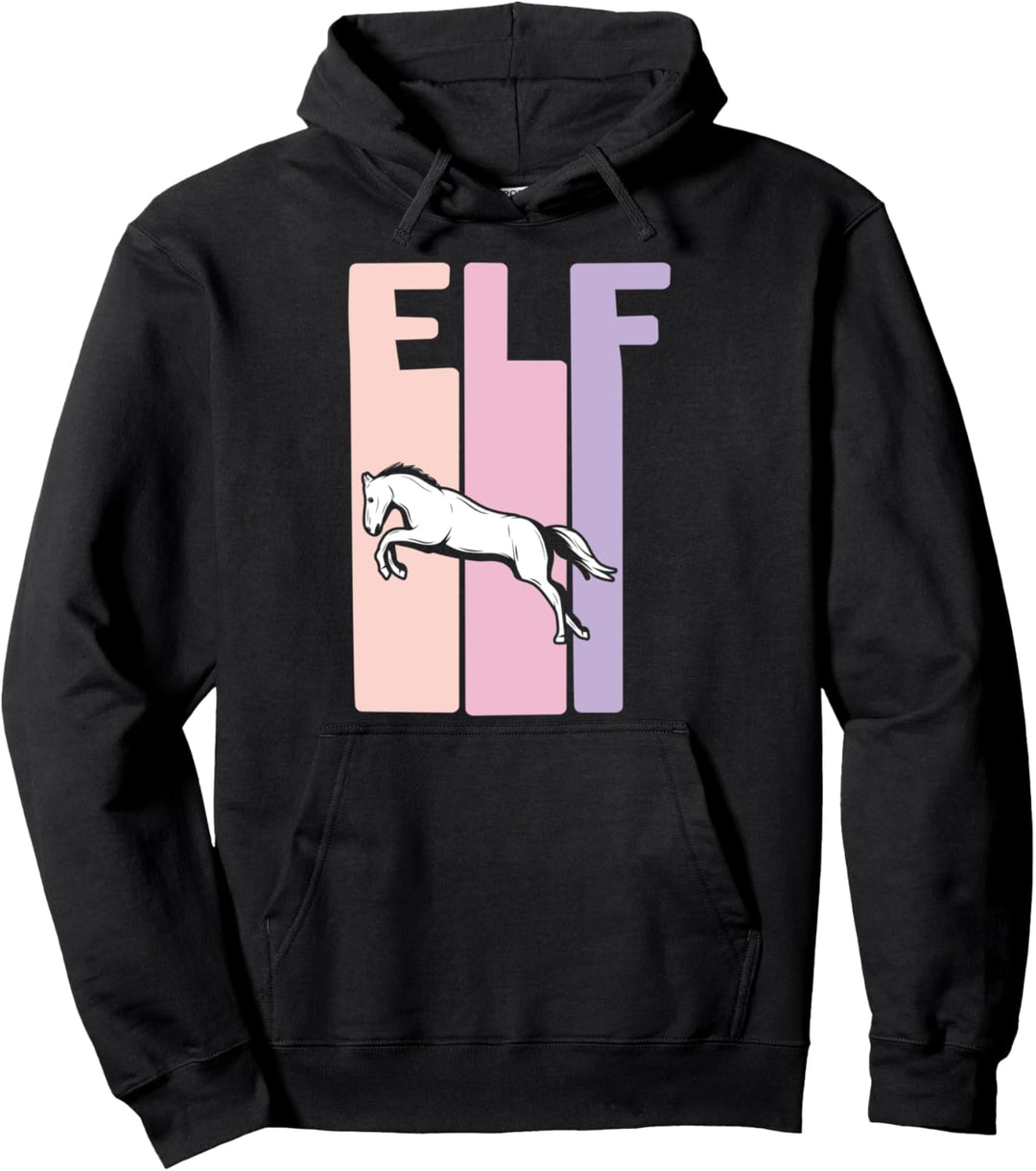 11. Geburtstag Geschenk Reiterin Pferde Fan 11 Jahre Mädchen Pullover Hoodie