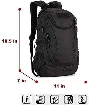 Militär Rucksack Molle Taktische Motorrad Wanderrucksack Outdoor Wasserdicht Trekkingrucksack 25L Ca
