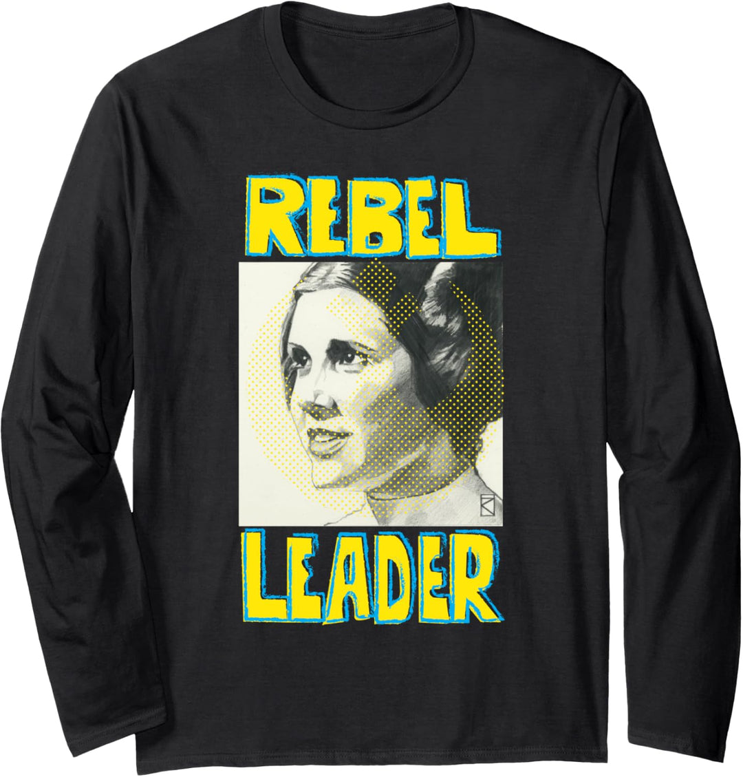 Star Wars Princess Leia Rebel Leader Langarmshirt