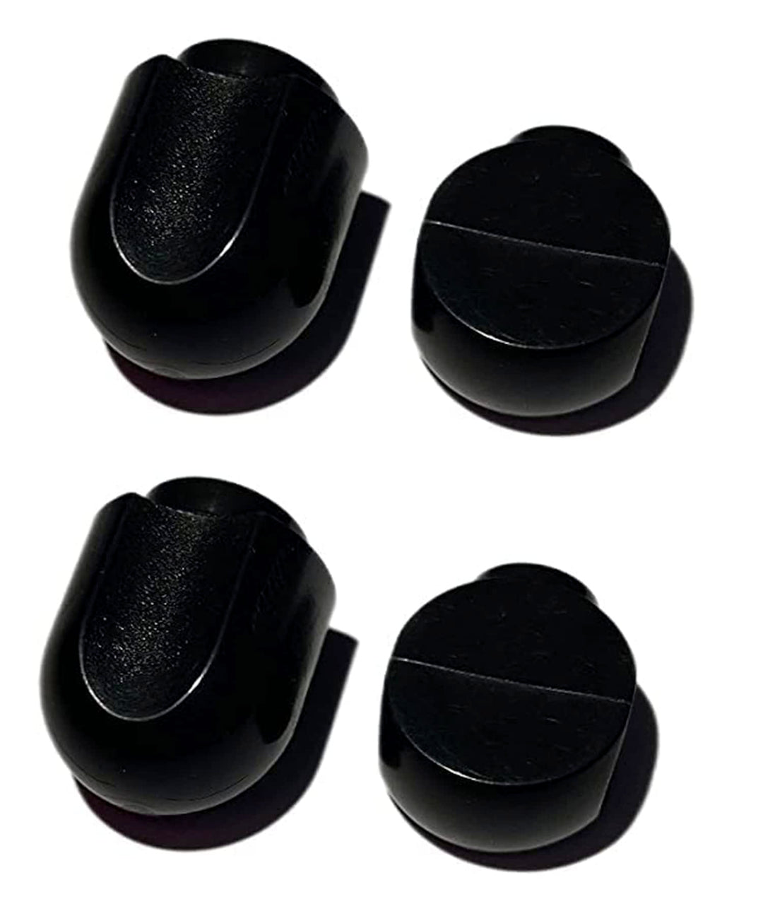 4 Stück Mixer Speed Control Knob Replacement Part Plastic Lock Lever Black Knobs Kit for KitchenAid