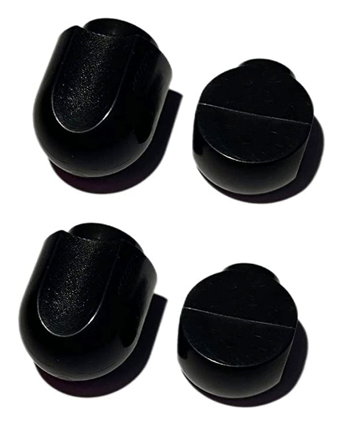 4 Stück Mixer Speed Control Knob Replacement Part Plastic Lock Lever Black Knobs Kit for KitchenAid