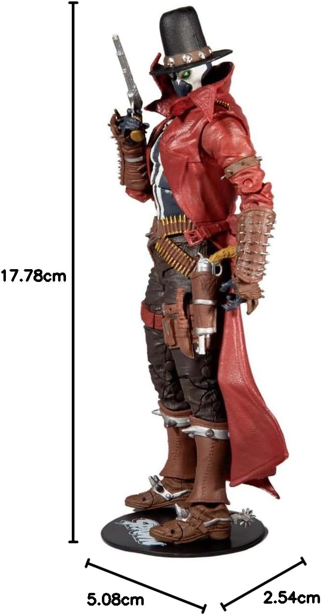 McFarlane Actionfigur Gunslinger (Gatling Gun) 18 cm, 90147, Mehrfarbig Gunslinger Gatling Gun, Guns