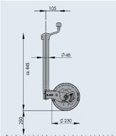 AL-KO 22441 Campingbedarf, Standard Standard Mehrfarbig, Standard Mehrfarbig