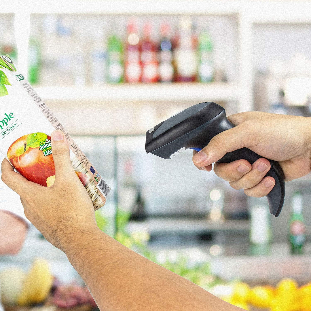 NETUM Wireless Bluetooth Barcode-Scanner Kabellos CCD Bar Code Reader für Android / IOS / Windows XP