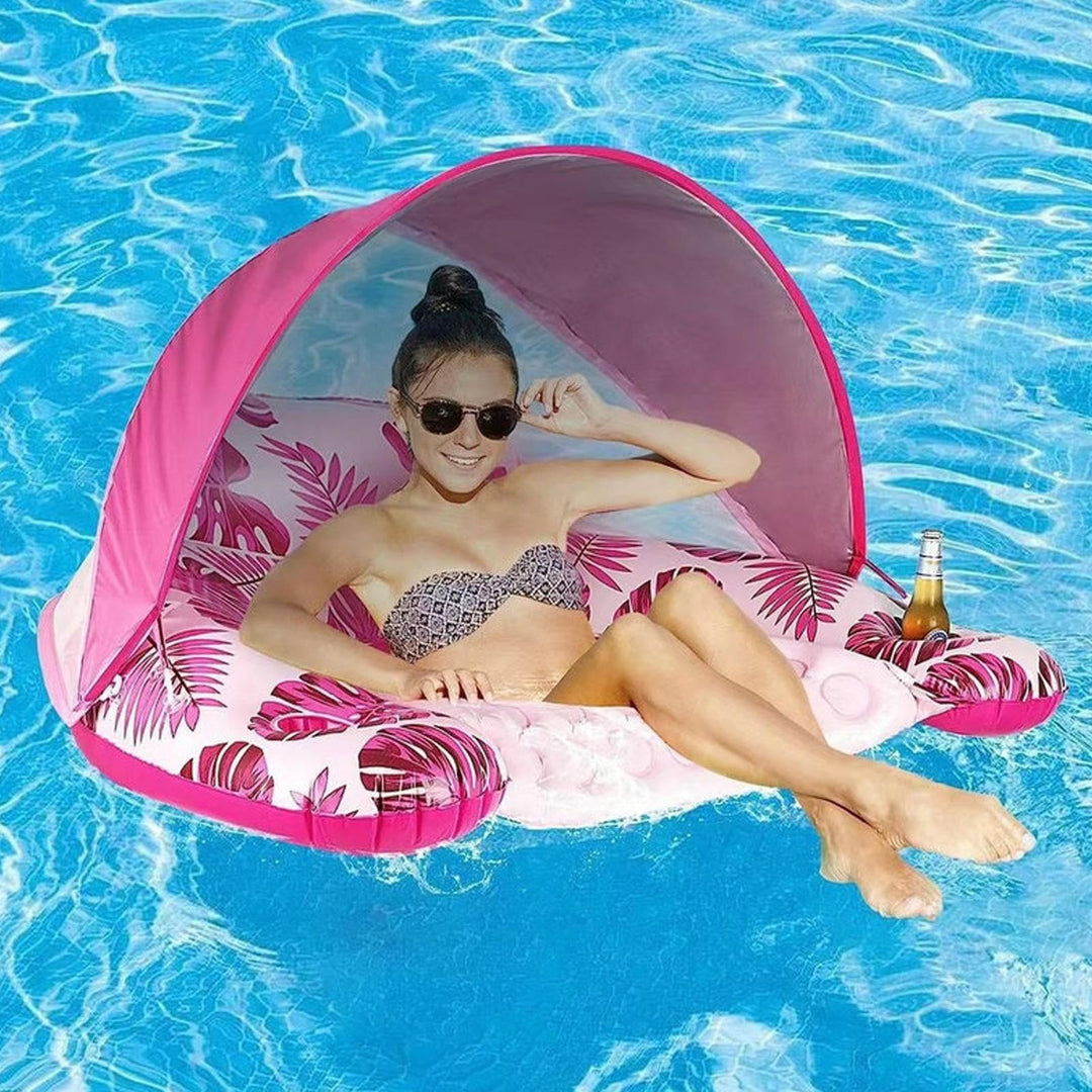 Luftmatratze Pool, 110 X 69 cm Aufblasbare Wasserhängematt, Aufblasbare Hängematte Pool Mit Netz, Sc