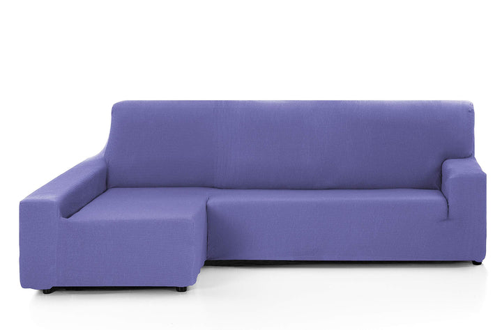 Martina Home Schutzhülle Sofa elastisch Tunez Chaisse Longue Brazo Izquierdo Lila, BRAZO IZQUIERDO (