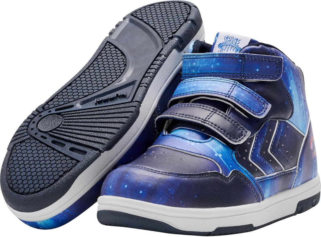 Hummel Unisex Kinder Camden High Jr Sneaker 27 EU Blau, 27 EU Blau