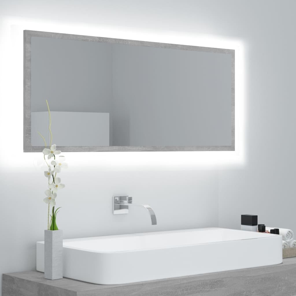vidaXL LED Badspiegel Wandspiegel Badezimmerspiegel Lichtspiegel Spiegel Hängespiegel Bad Badezimmer