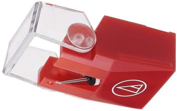 Audio-Technica VMN40ML Ersatznadel für VM740ML & VM540ML Rot VMN40ML MicroLine Nude Plattenspieler,