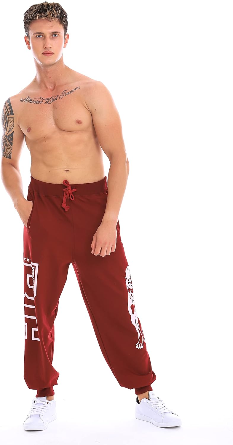 Raff & Taff Jogginghose Sweatpants Sporthose Bulldog Bodyguard aus hochwertiger Baumwollmischung 5XL