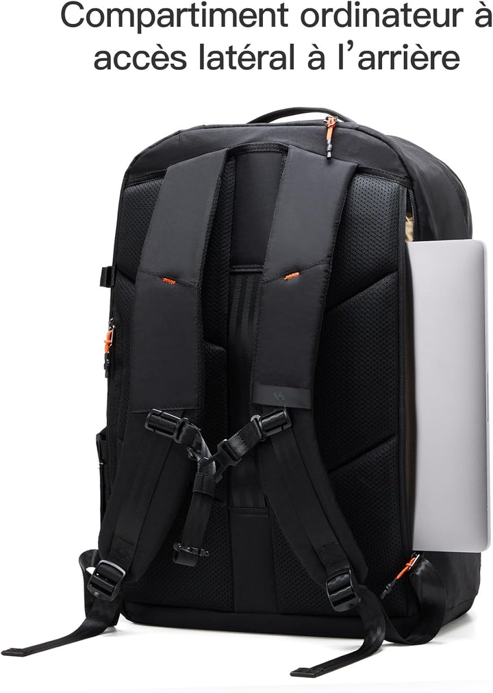 Inateck Reiserucksack 38.5L, Spritzwassergeschützt TSA Handgepäck Flugzeug Rucksack Travel Backpack