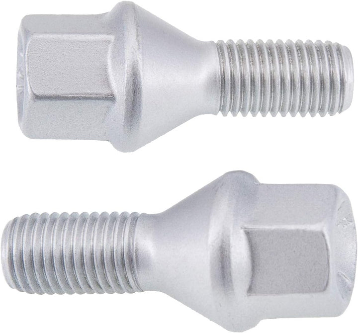 levando 20 Stück Radschrauben M14x1,5 33mm Schaftlänge Kegelbund 60° SW17 – Radbolzen-Set mit 20x Ra