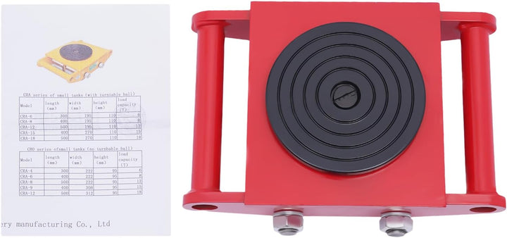 Transportfahrwerk Maschinenrollen 360° Drehung 6 Ton Hochwertige Schwerlast Transportrollen Industri