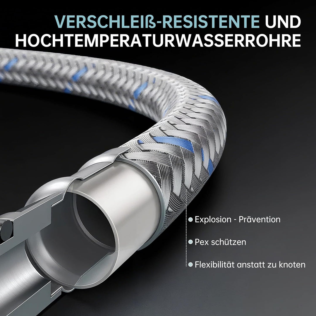 Fransiton Wasserhahn Bad, Wasserfall Waschtischarmatur für Badezimmer, Einhebel-Mischbatterie für Ka
