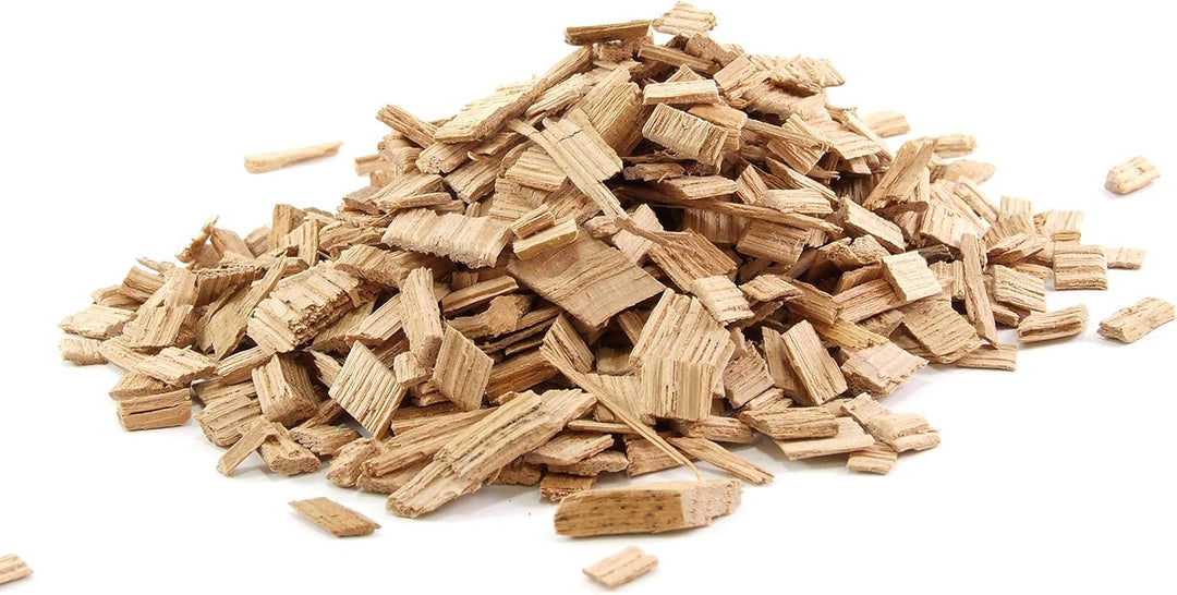 AlcoFermBrew Amerikanische Eichenholzchips Ungetoastet 100g – Naturbelassene Holzspäne zur Farb- & S