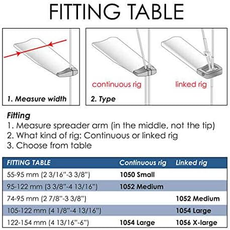 Waterline Design, Seile Salingschoner, 55 - 90 mm, 59632