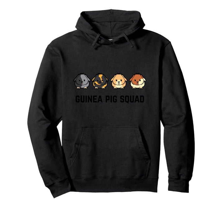 Lustiger Meerschweinchen Squad Team Nagetier Pullover Hoodie