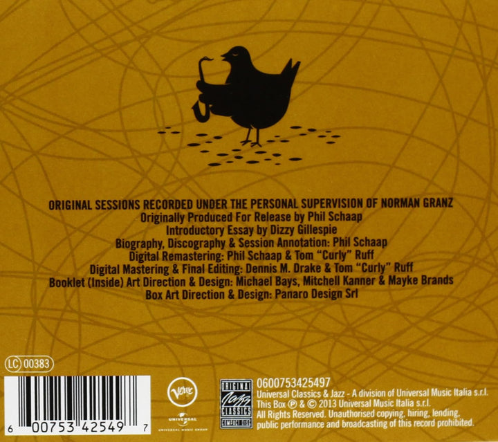 Bird: The Complete Charlie, Audio-CD