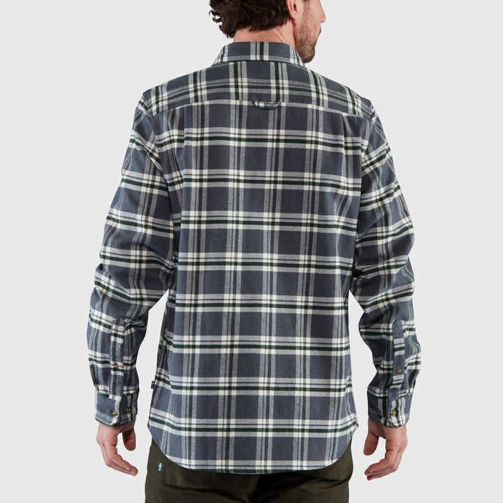 Fjällräven Herren Övik Heavy Flannel Shirt M Langarm-Hemd S Rot, S Rot