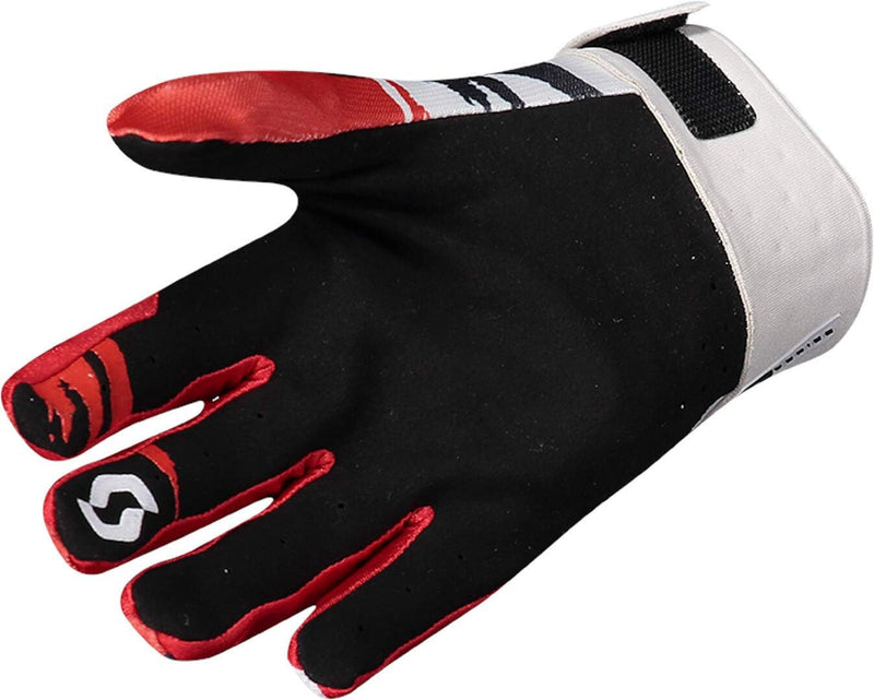 Scott 450 Prospect MX Motocross/DH Fahrrad Handschuhe rot/weiss/schwarz 2021: Grösse: L (10)