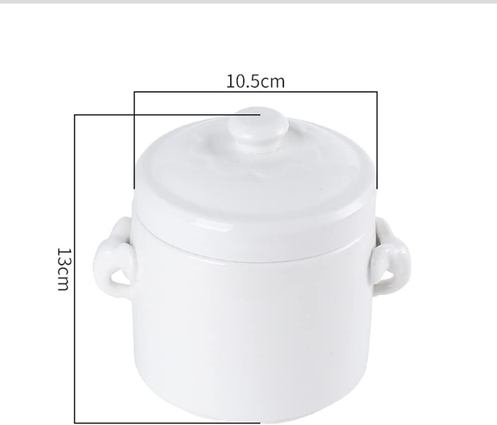 1000ML Glasschale für Mikrowelle Glaspfanne für die Mikrowelle Nicht Geeignet für Kochfelder, Braun