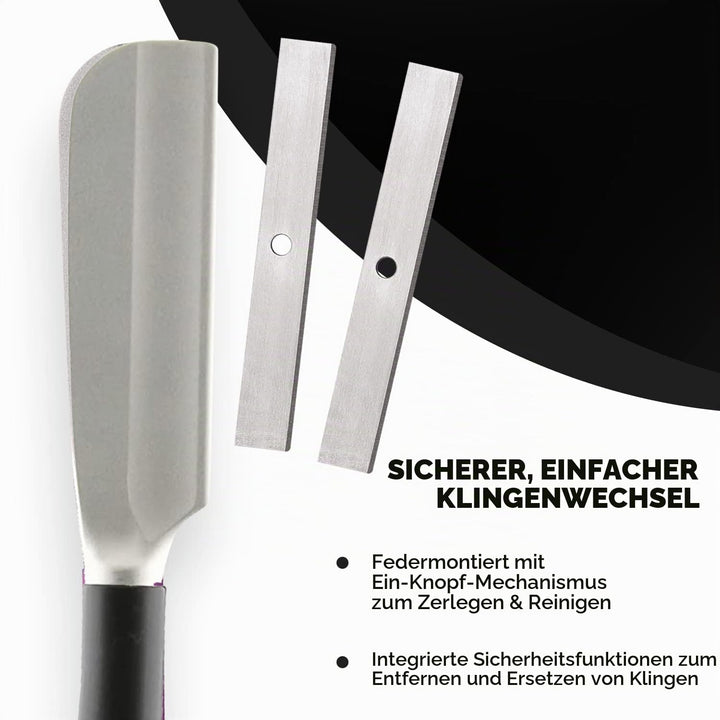 Feather Artist Club-SS Rasierer Nicht-KlappgriffSchwarz (acs-rb)