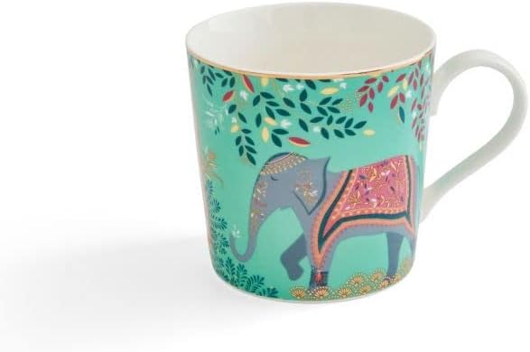 Sara Miller London India Collection Set mit 4 Tassen