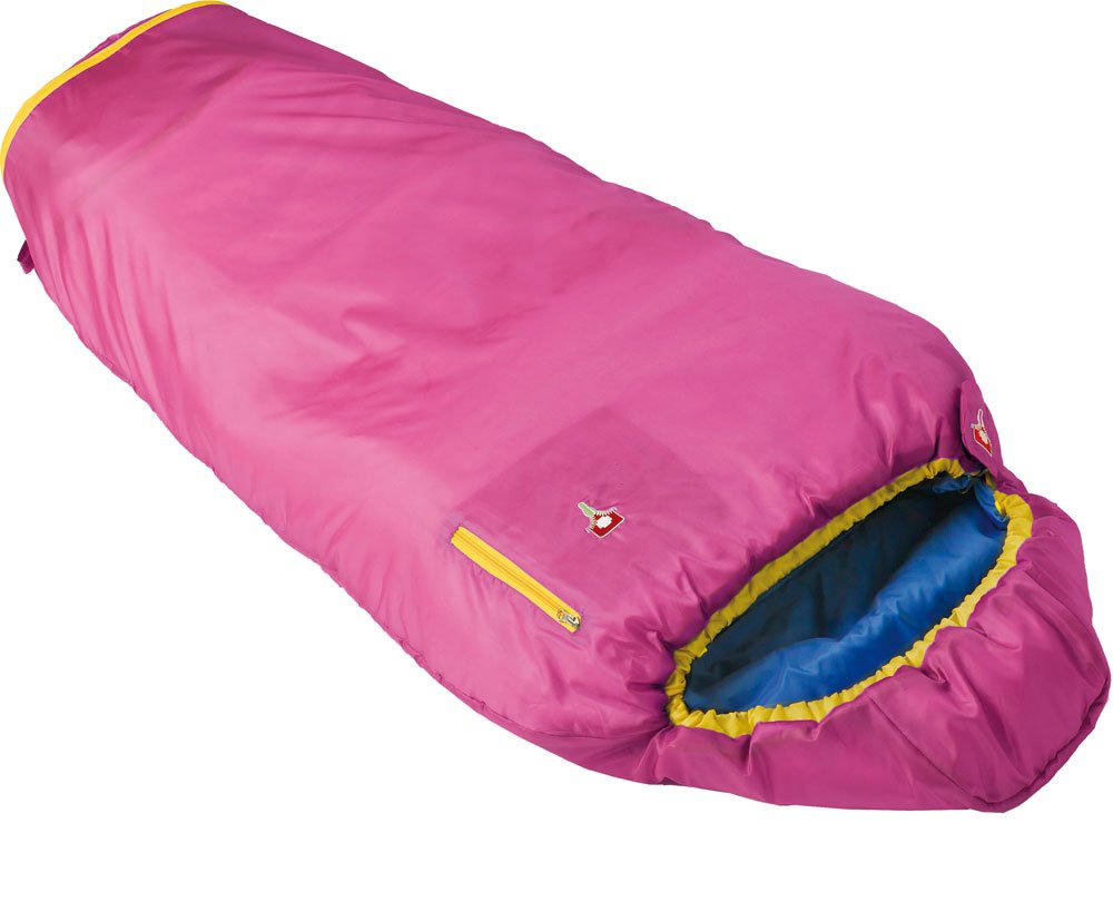 Grüezi-Bag Kinder Mitwachsender Kinderschlafsack Kids Grow Colorful 20 x 66 x 20 cm Rosa, 20 x 66 x