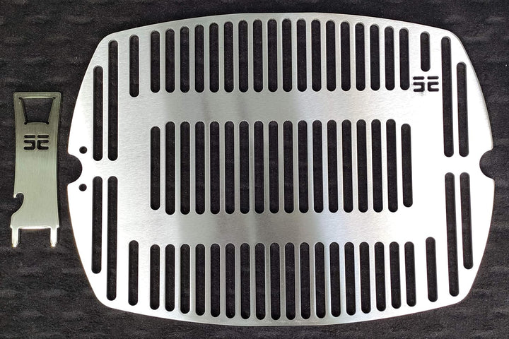 / Grillrost + Heber f. Weber Q100 1000 120 140 UVM. Edelstahl Rost VA