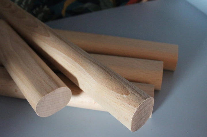 Ovale Stange zum Hochziehen an Türrahmen bis 117 cm mit einem Durchmesser von 30/40 mm – sicherer Ha