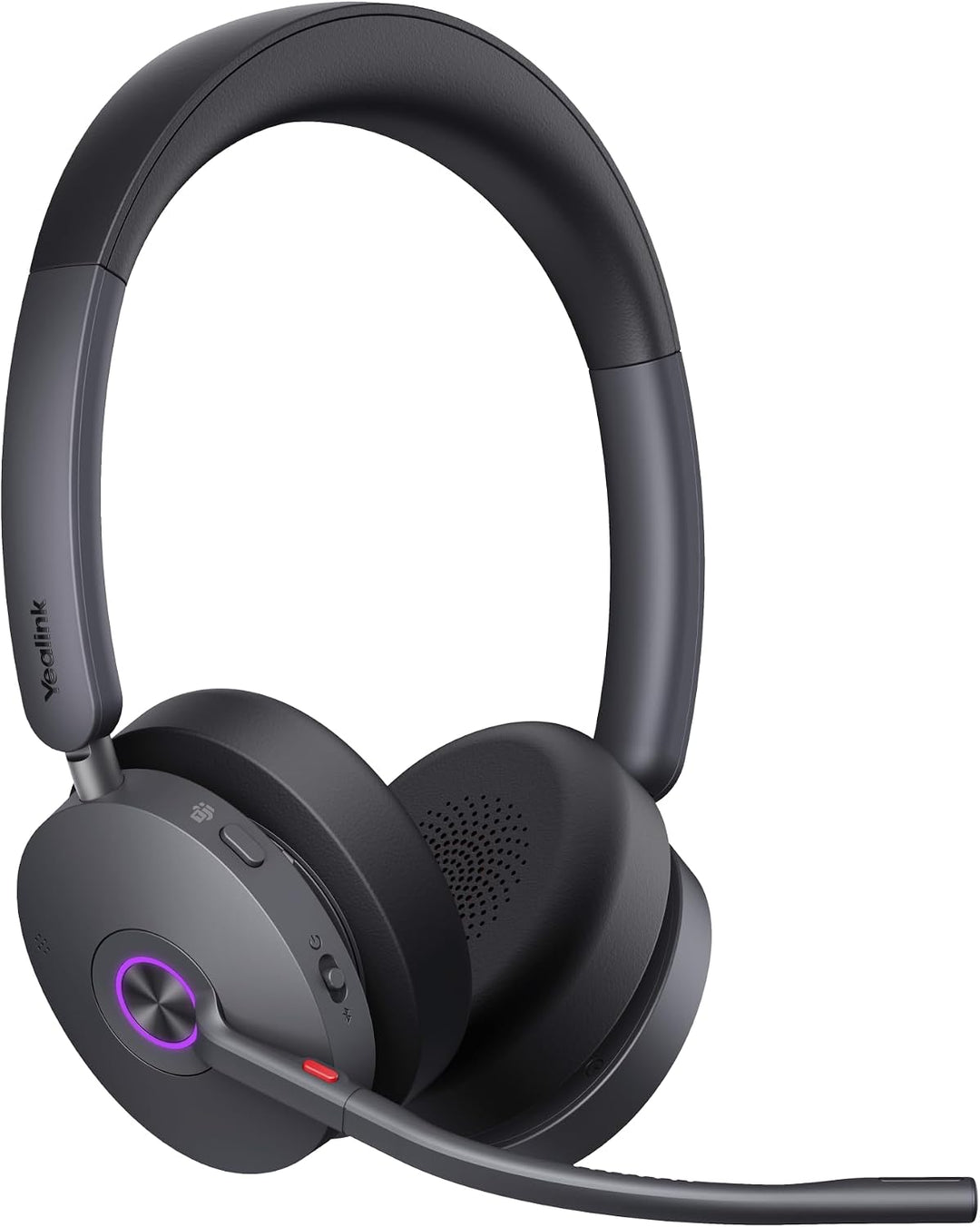 Yealink WH68 DECT &amp; Bluetooth kabelloses Dual Headset | Microsoft Teams Zertifiziert | mit Dongle