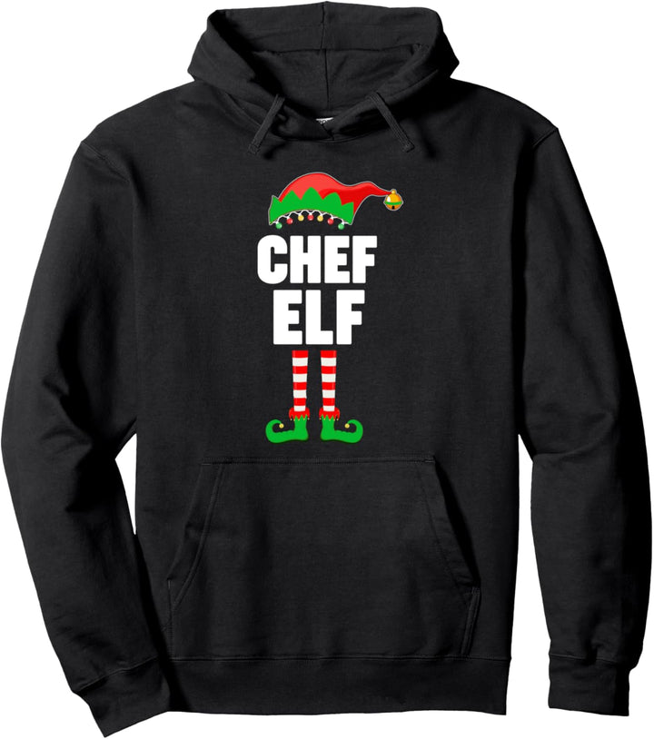 Weinachten Weihnachtself Chef Elf Elfen Pullover Hoodie