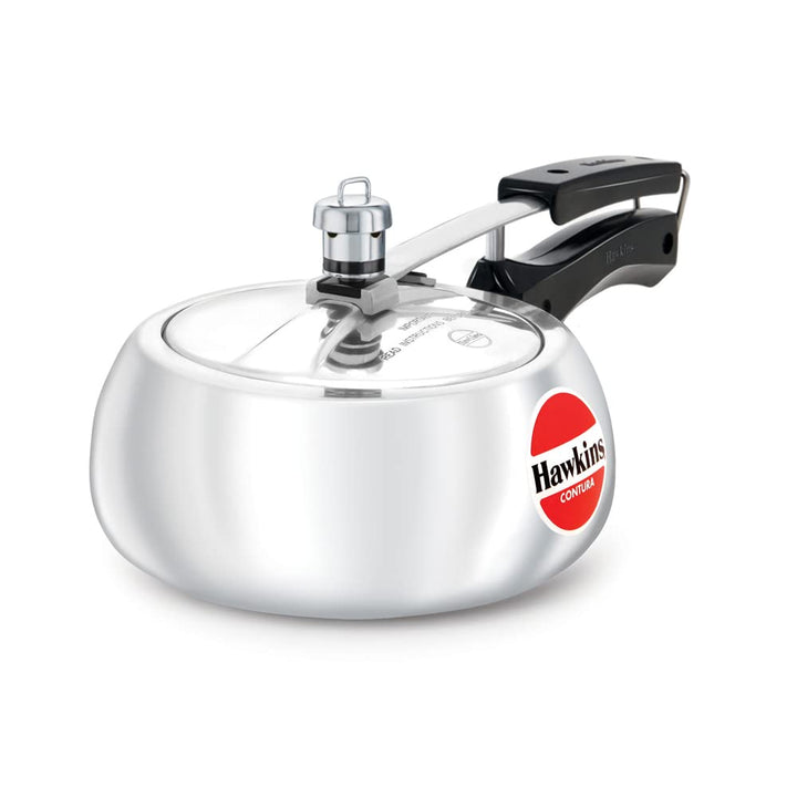 Hawkins HC20 Contura Schnellkochtopf, klein, Aluminium 2 litre, 2 litre