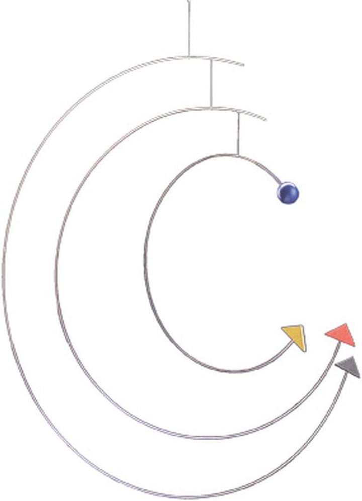Flensted Mobiles So Close Mobile, Stahl, Mehrfarbig, 59x57 cm