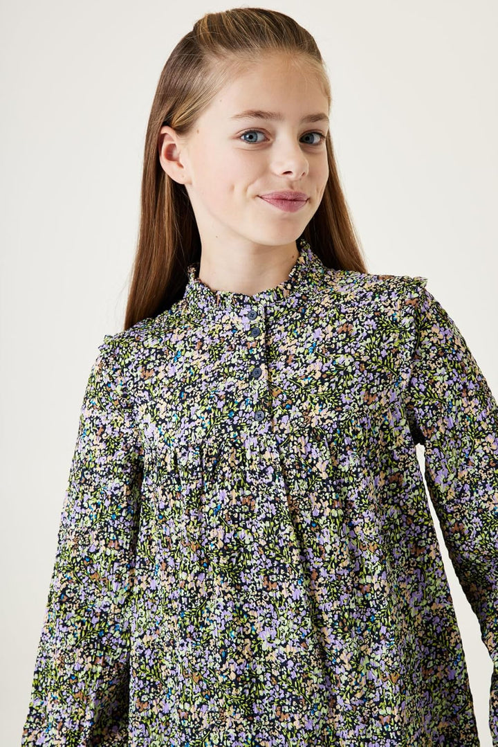 GARCIA Mädchen Kleid 146 Blue Heather (9112), 146 Blue Heather (9112)