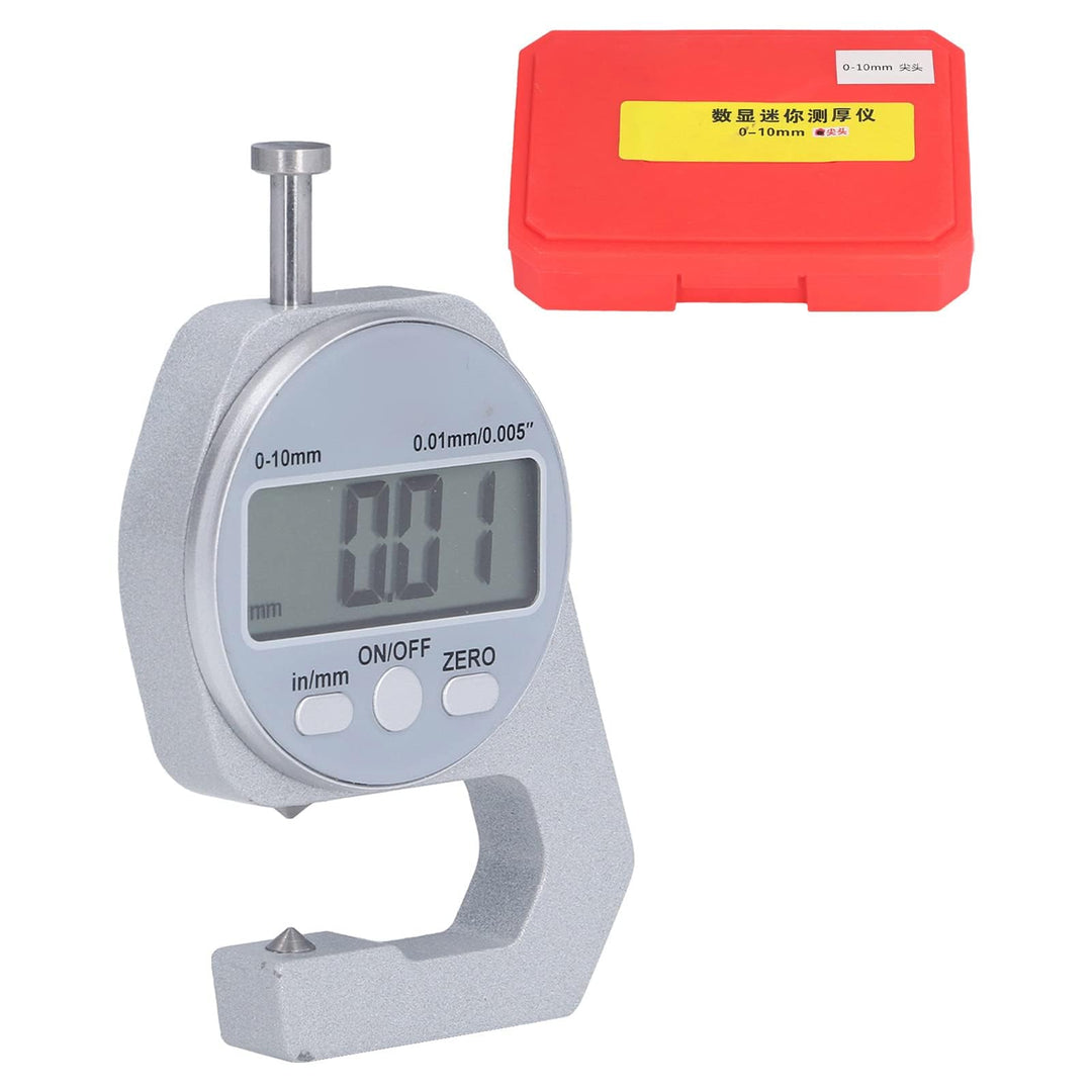 LiebeWH Digitales Dickenmessgerät 0-10 Mm Messbereich Elektronischer Mini-Messschieber Dickenmesser