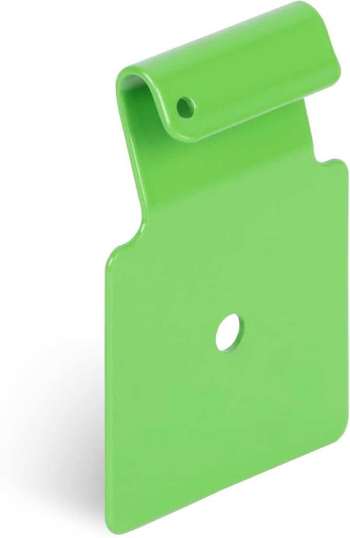 Alberts 825126 Dekorhaken für Doppelstabmatten - Gr. S - sendzimirverzinkt - gelbgrün - kunststoffbe