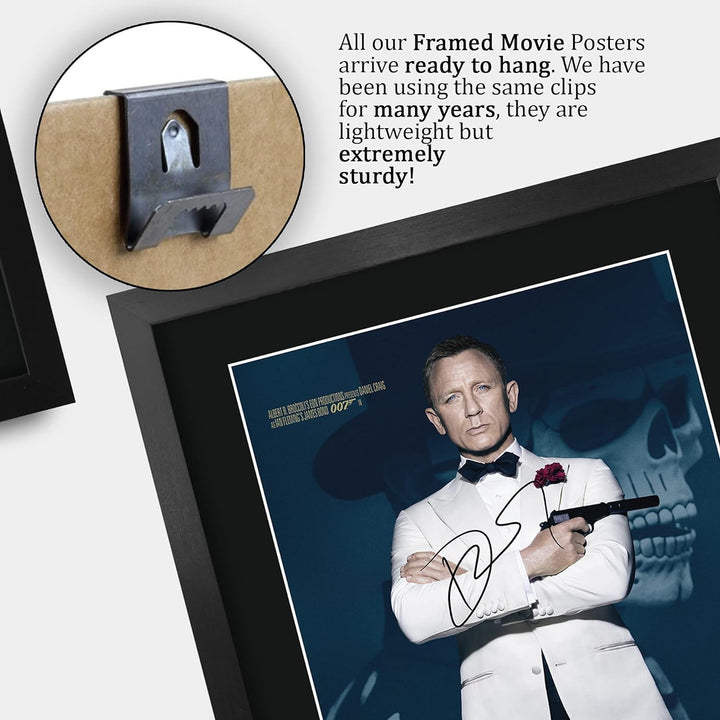 HWC Trading A3 FR James Bond - Specter Movie Poster Daniel Craig Signed Geschenk GESTALTET A3 Printe