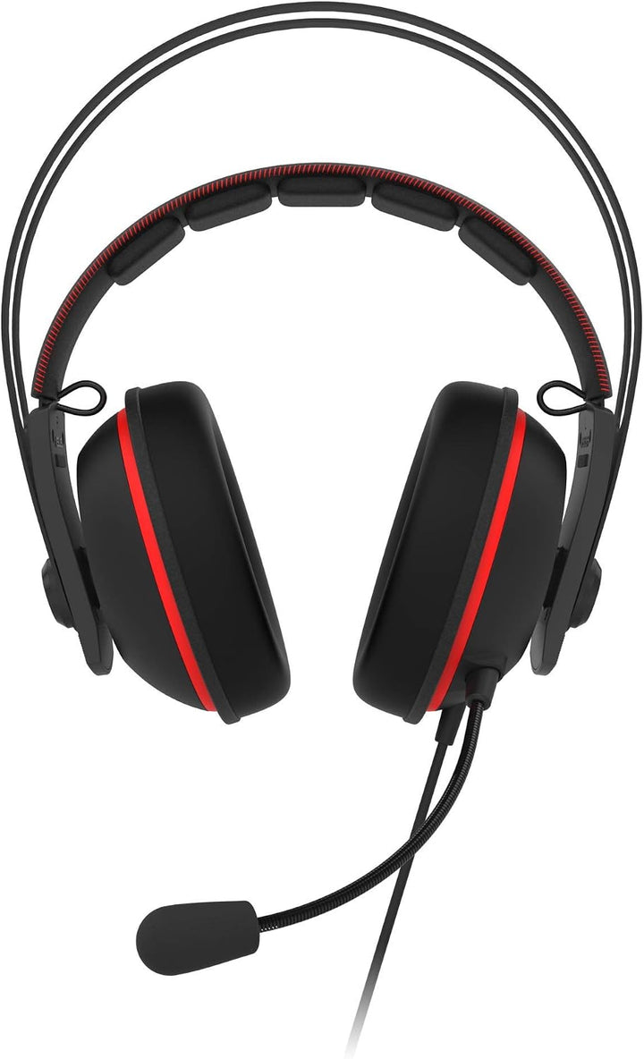 ASUS - Casque TUF H7 Rouge Schwarz, Rot, Schwarz, Rot